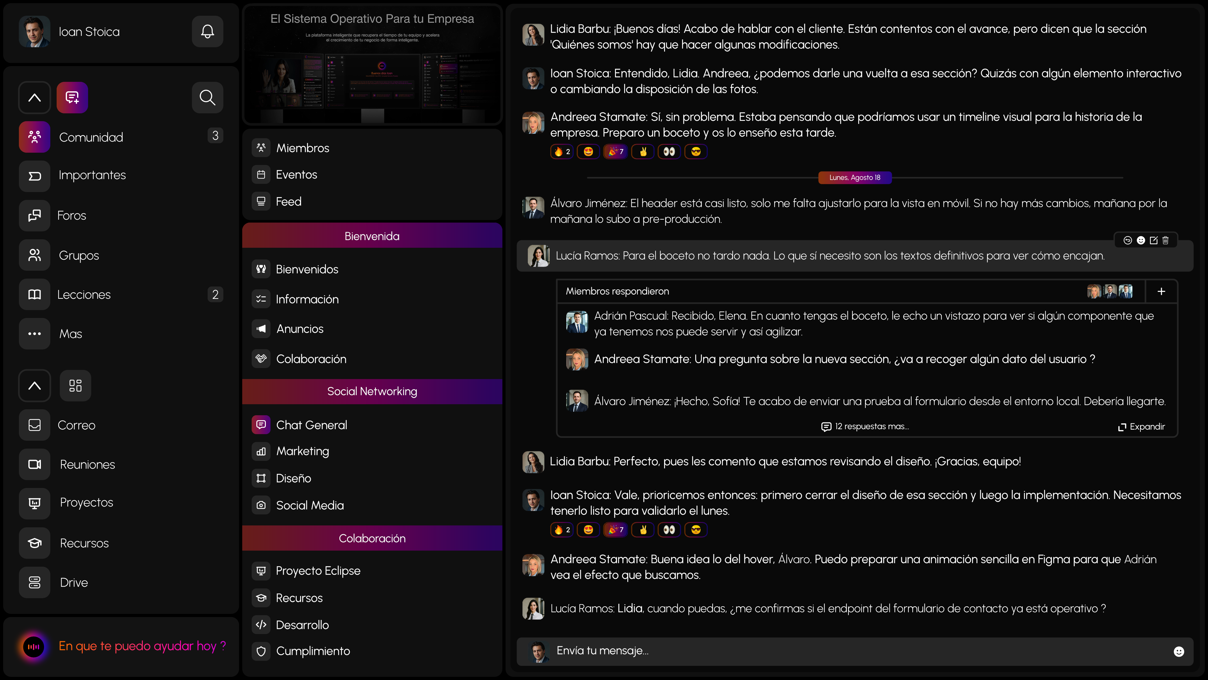 Solución de Comunicación privada y encriptada